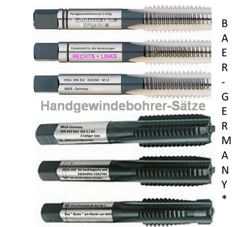 Gewindebohrer baer m20 - baer,