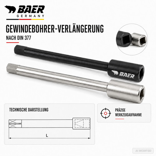 Gewindebohrer verlängerung - gewindebohrer,