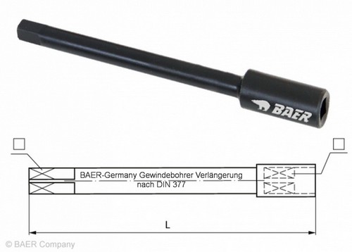 Gewindebohrer verlängerung - gewindebohrer,