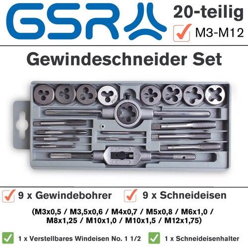 Gsr gewindeschneider set - gsr,